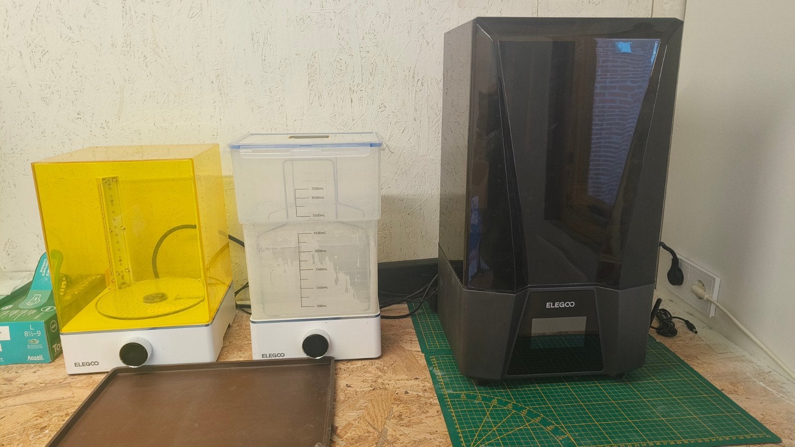 Elegoo Saturn 3 Ultra 3D-printer met accessoires, Computers en Software, Ophalen, Ingebouwde Wi-Fi, Elegoo, Resin/Hars
