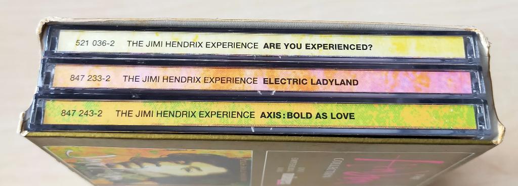 Jimi Hendrix - The Hendrix Collection 3CD 1993 Musikexpress, Cd's en Dvd's, Ophalen of Verzenden, Gebruikt, Poprock