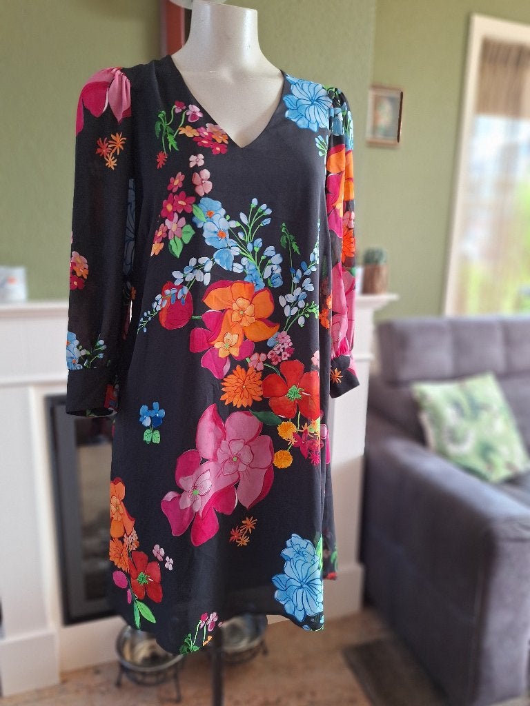Atmos Fashion gevoerde bloemen jurk NL 34 BE 36, Kleding | Dames, Atmos fashion, Zo goed als nieuw, Knielengte, Maat 34 (XS) of kleiner