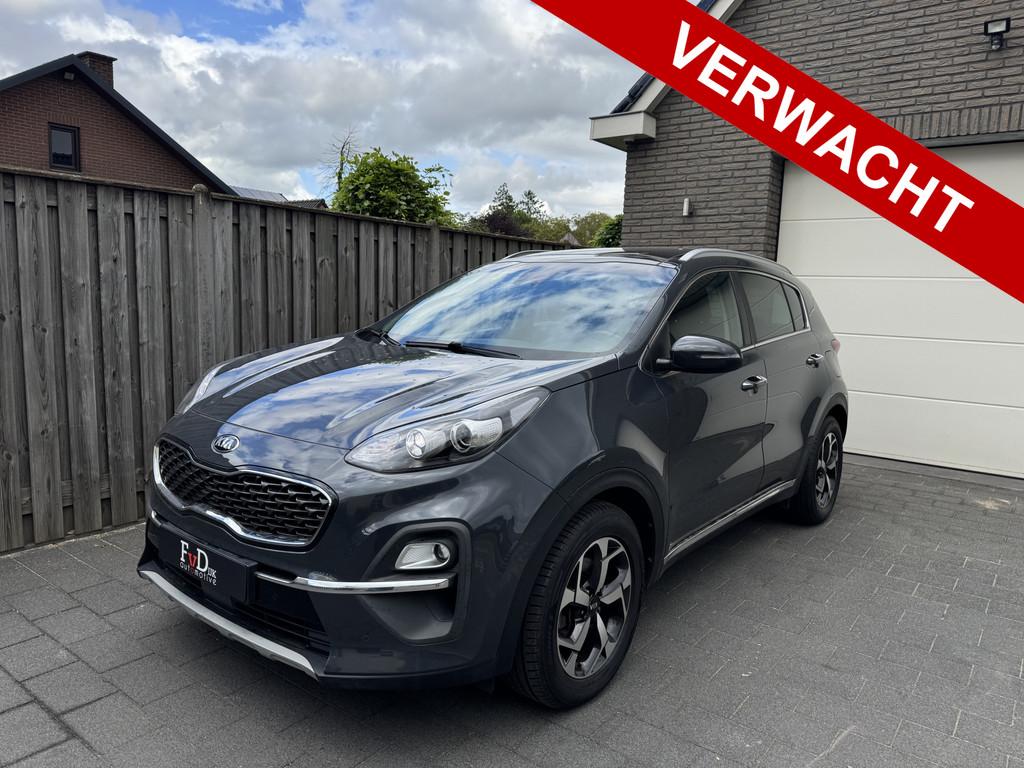 Kia Sportage 1.6 T-GDI 177pk Aut Panoramadak Navi Leder ACC, Bi-Xenon koplampen, Gebruikt, 4 cilinders, Leder