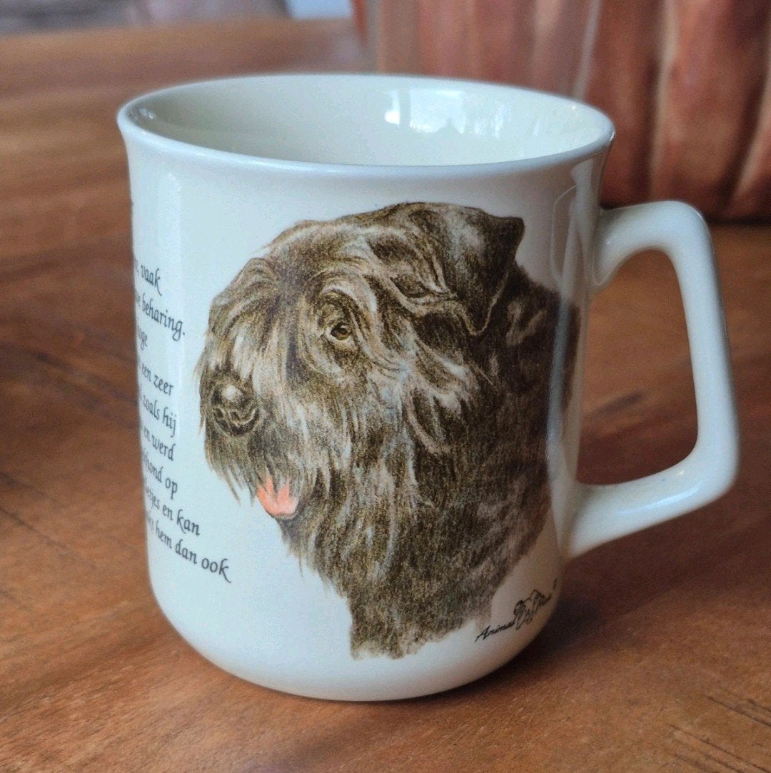 Mok Bouvier des Flandres - Hondenliefhebber Cadeau, Ophalen of Verzenden, Zo goed als nieuw, Mok