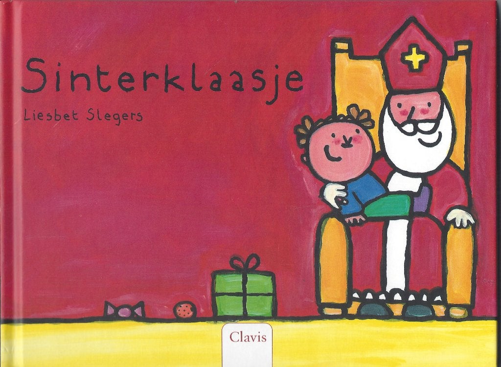 Sinterklaasje/Kindje in de Stal- Liesbet Slegers*Omkeerboek*, Boeken, Fictie algemeen, Ophalen of Verzenden, Zo goed als nieuw