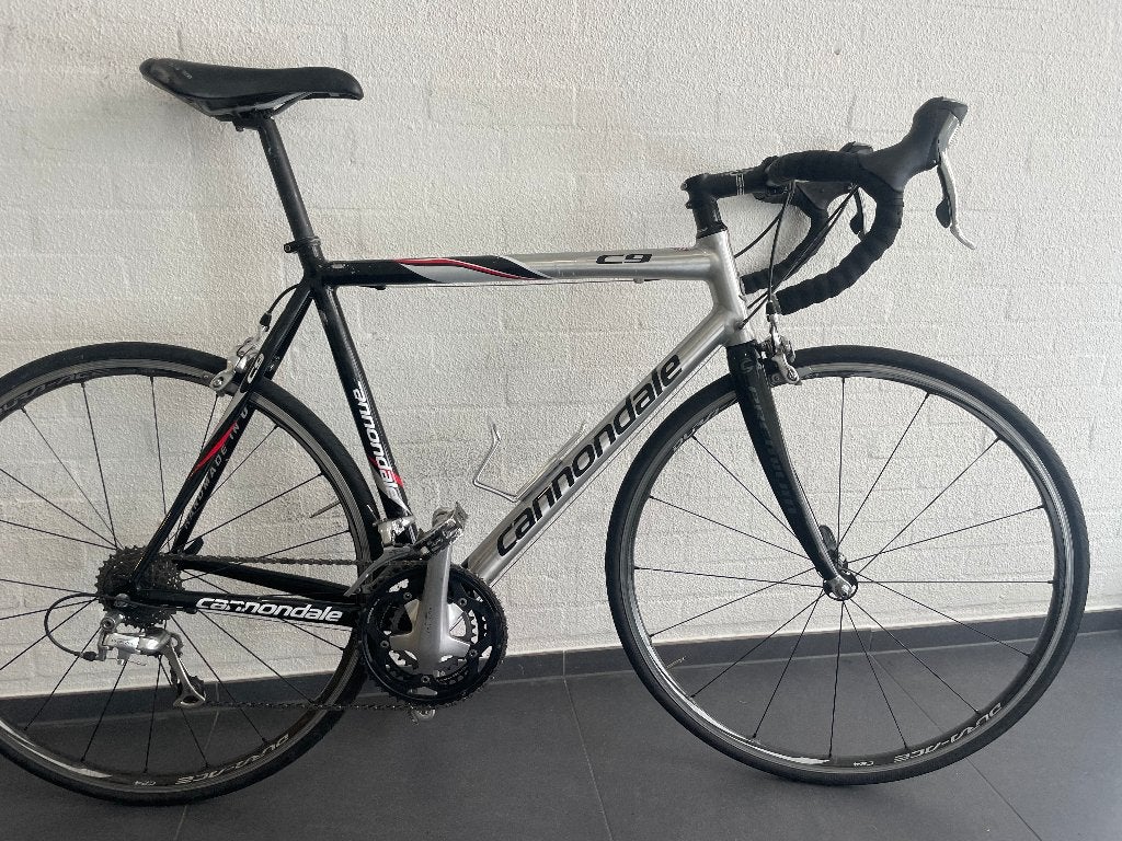 Cannondale Caad9 wielrenfiets, Gebruikt, 26 inch, Velgrem, 57 tot 61 cm