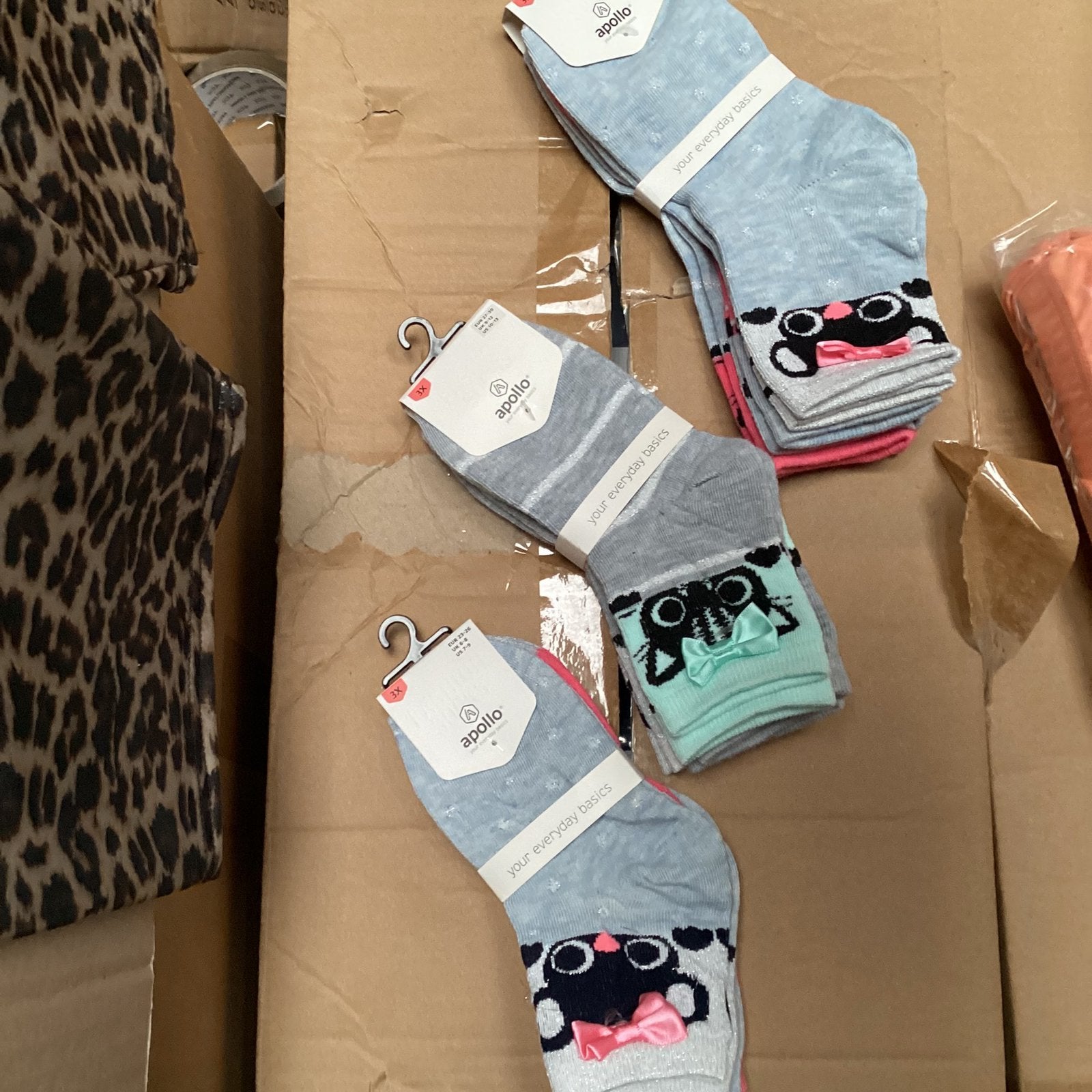 Partij kinder sokken, Jaap textiel, 7471DW, One size, Nieuw