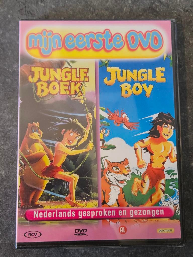 DVD Jungle Boek en Jungle Boy NIEUW gesealed, Avontuur, Alle leeftijden, Ophalen of Verzenden, Nieuw in verpakking