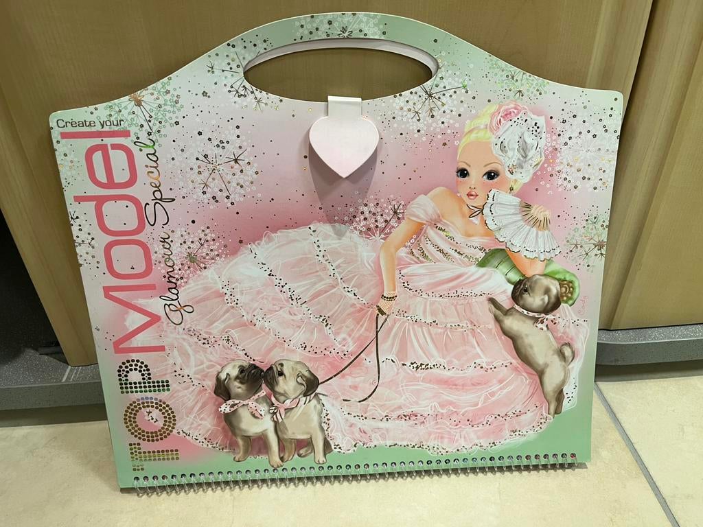 Depesche topmodel glamour special tekenboek + stickers, Ophalen of Verzenden, Zo goed als nieuw, Overige typen