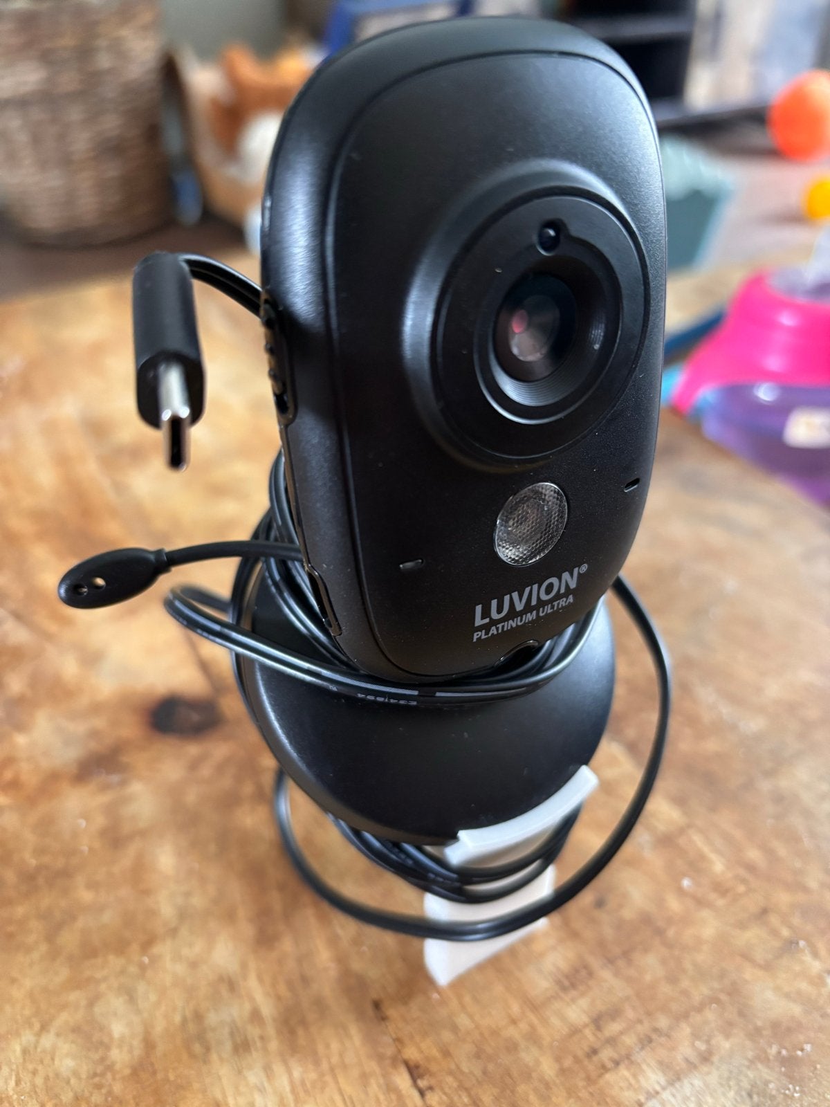 Luvion Platinum Ultra Babyfoon Camera inclusief houder, Ophalen of Verzenden, Zo goed als nieuw, Binnencamera
