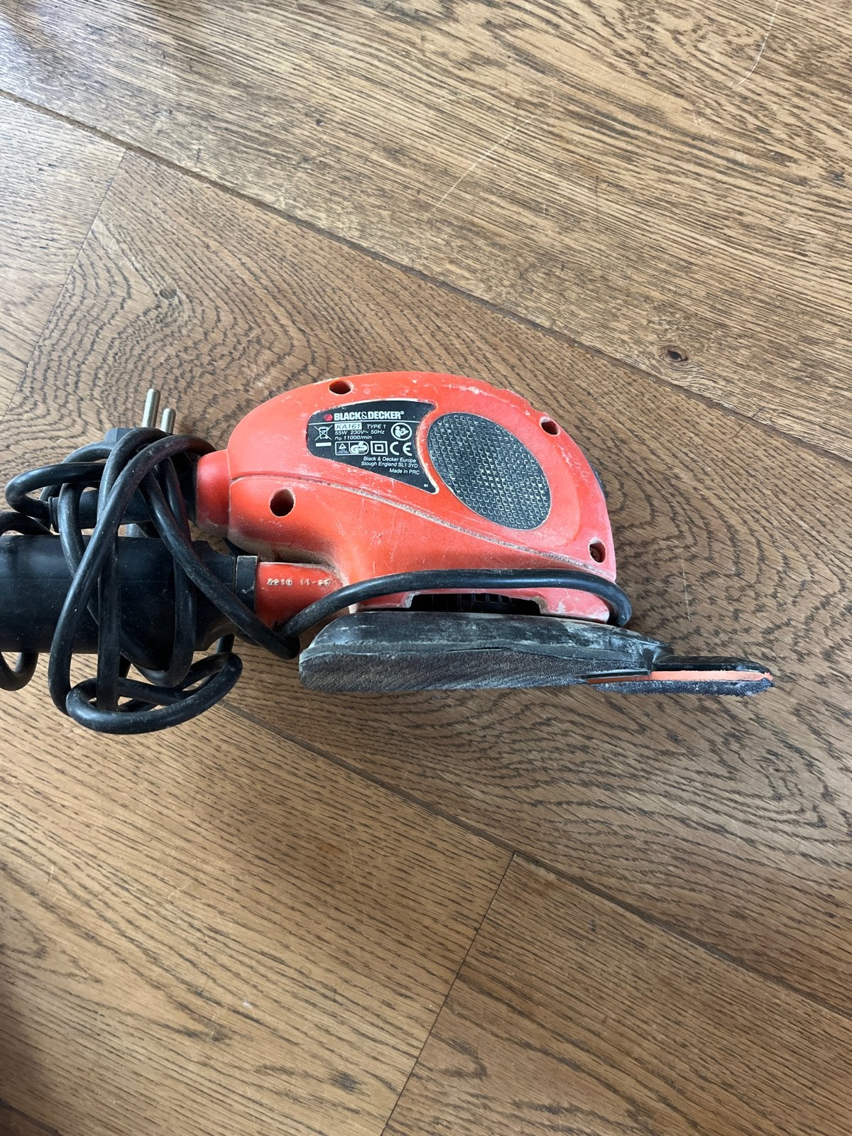 Black & Decker Mouse schuurmachine, Ophalen of Verzenden, Gebruikt, Minder dan 600 watt, Overige typen