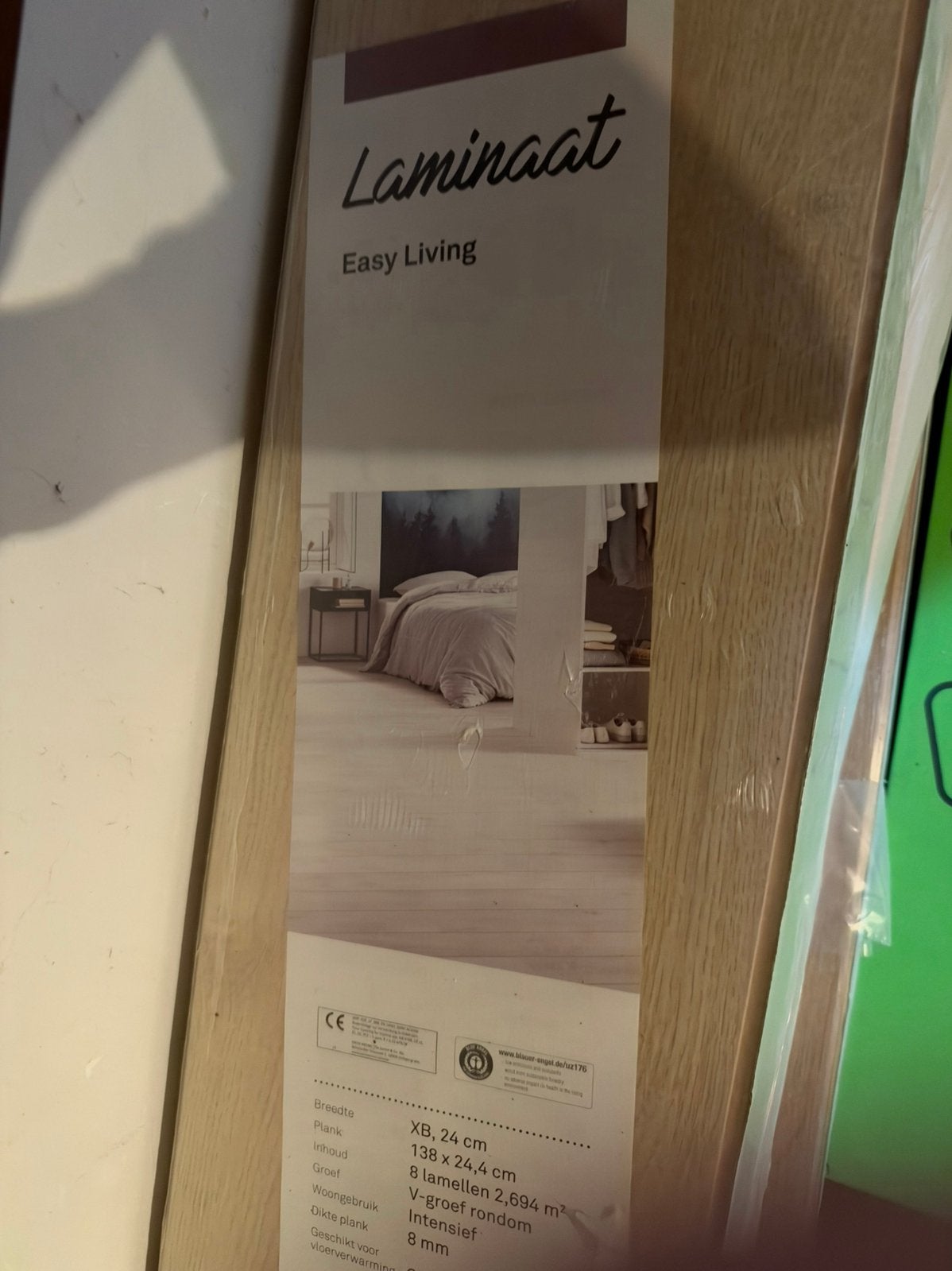 Karwei laminaat licht eiken, Ophalen, 50 tot 150 cm, Nieuw, 10 tot 30 cm