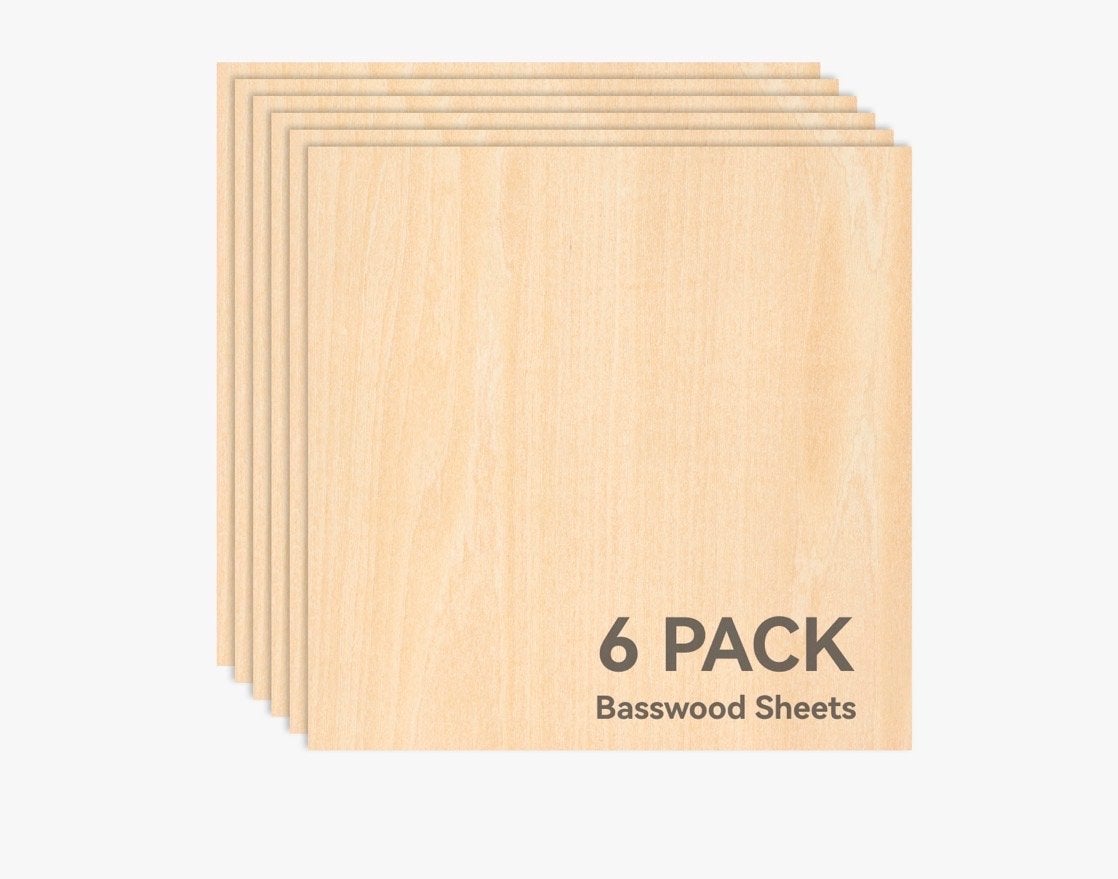 Bambu Lab 3mm Sapele Plywood (6 stuks), Doe-het-zelf en Verbouw, Hout en Planken, Minder dan 25 mm, Nieuw, Ophalen of Verzenden