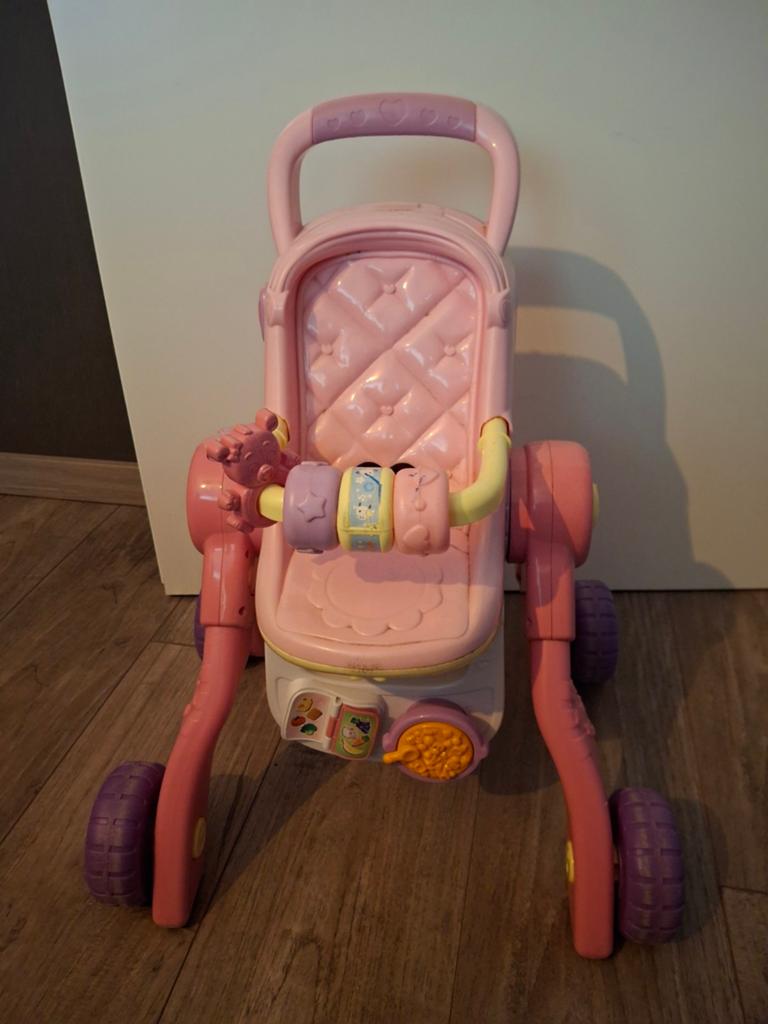 Vtech little love 3 in 1 poppenwagen, Ophalen, Zo goed als nieuw, Babypop
