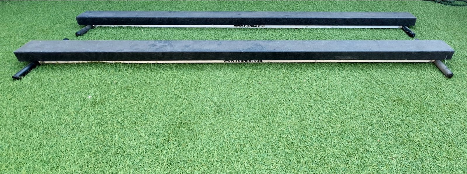 Turnbalken (2 stuks) - Ideaal voor training, Gebruikt, Materiaal, Zwart, Maat 36 t/m 42