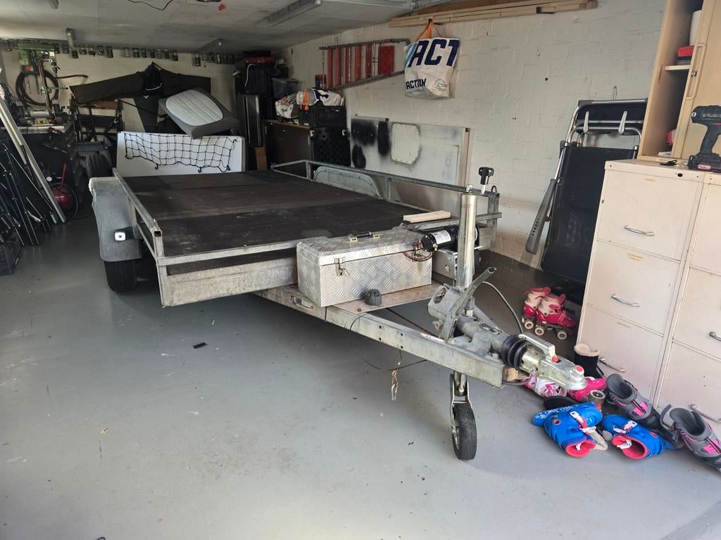 Autoambulance aanhanger 2000kg met nieuw reservewiel, Ophalen, Gebruikt
