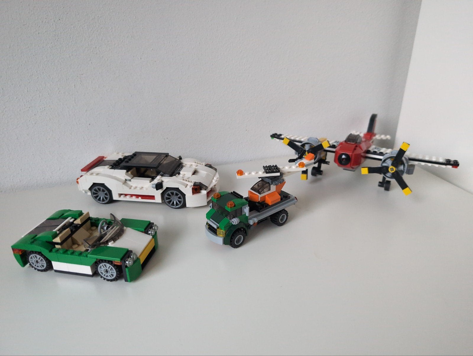 leg creator. div sets. 31056 7292 31006 31043, Lego, Inclusief instructies, Ophalen of Verzenden, Zo goed als nieuw
