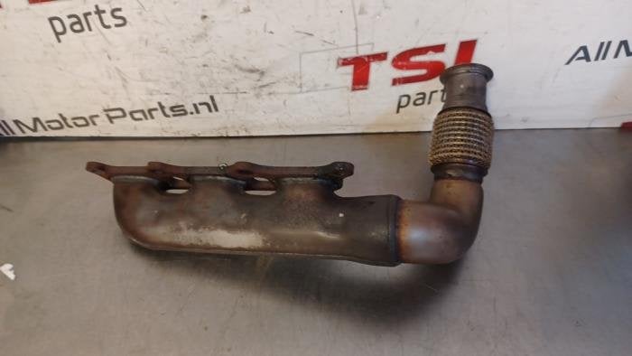 Uitlaatspruitstuk van een Audi A6, Gebruikt, -, -, -