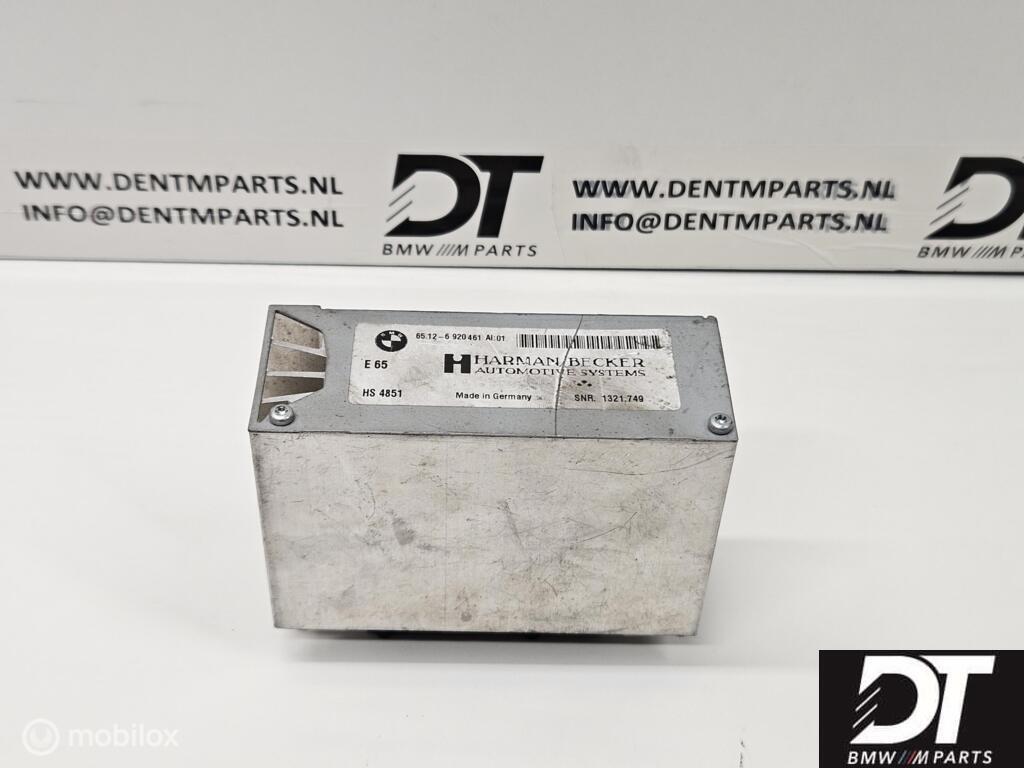 Radio versterker BMW E60 E61 E63 E64 E65 E66 E67 65126920461, Gebruikt, Ophalen of Verzenden