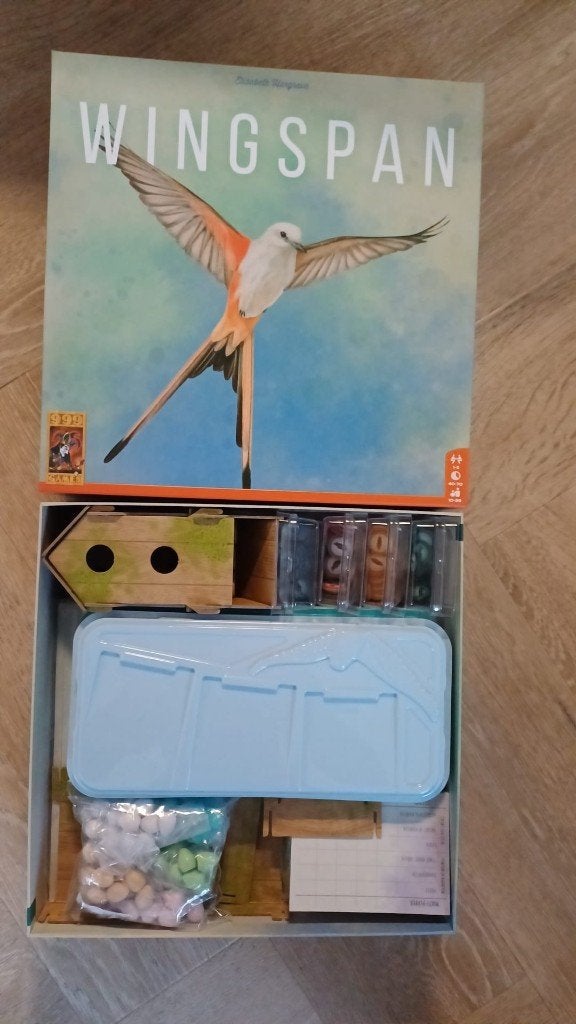 bordspel van 999 games Wingspan compleet, Een of twee spelers, Ophalen of Verzenden, Nieuw