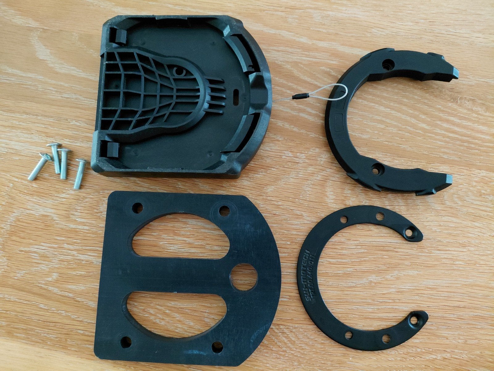 SW Motech Evo tankring set 5 gats, Motoren, Ophalen of Verzenden, Zo goed als nieuw