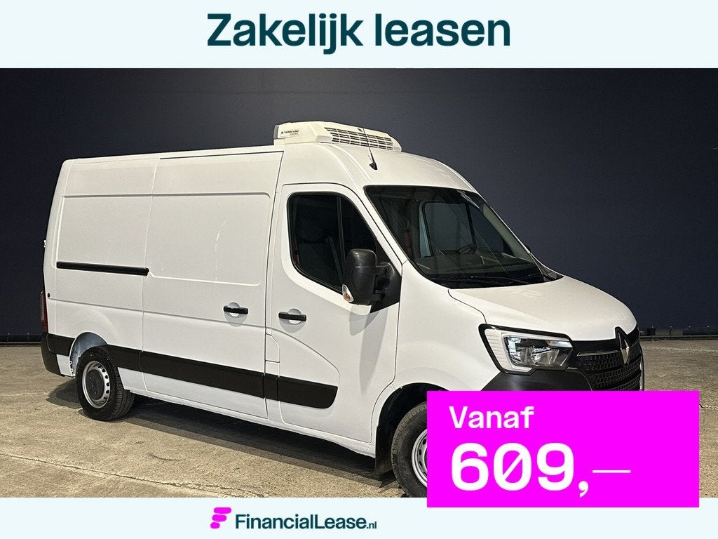Renault Master 2.3 dCi 136pk L2H2 Koelwagen Thermoking V-300, Voorwielaandrijving, Gebruikt, Euro 6, 4 cilinders