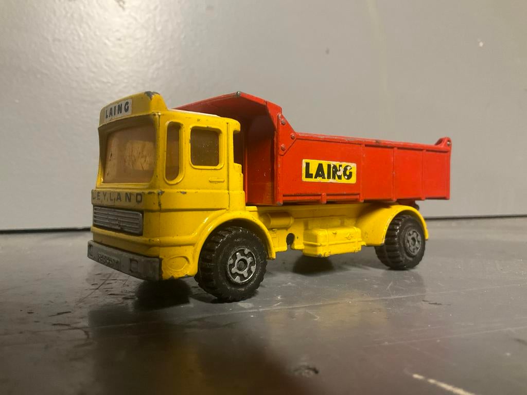 Matchbox Superkings K37/2 Leyland tipper, Ophalen of Verzenden, Gebruikt, Bus of Vrachtwagen, Matchbox