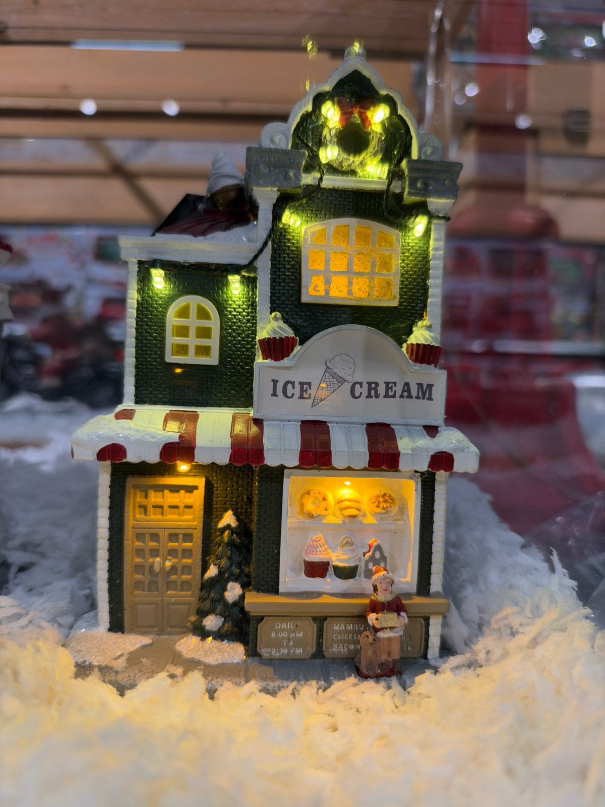 Kersthuisje ice cream, Ophalen of Verzenden, Nieuw