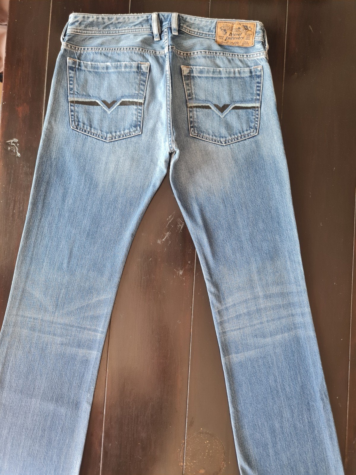 CLASSIC DIESEL ZATINY REGULAR BOOTCUT JEANS SIZE 33/34!!, Ophalen of Verzenden, Zo goed als nieuw, Blauw, W33 - W34 (confectie 48/50)