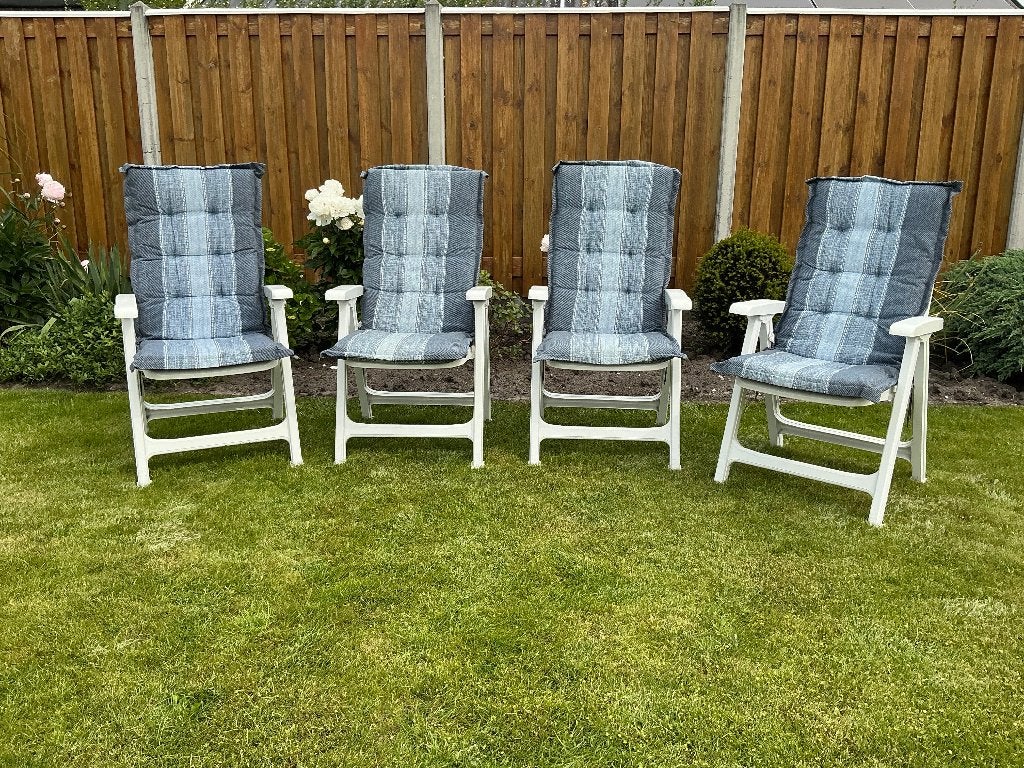 Tuinmeubelen, Ophalen, Gebruikt, Kunststof, Inklapbaar