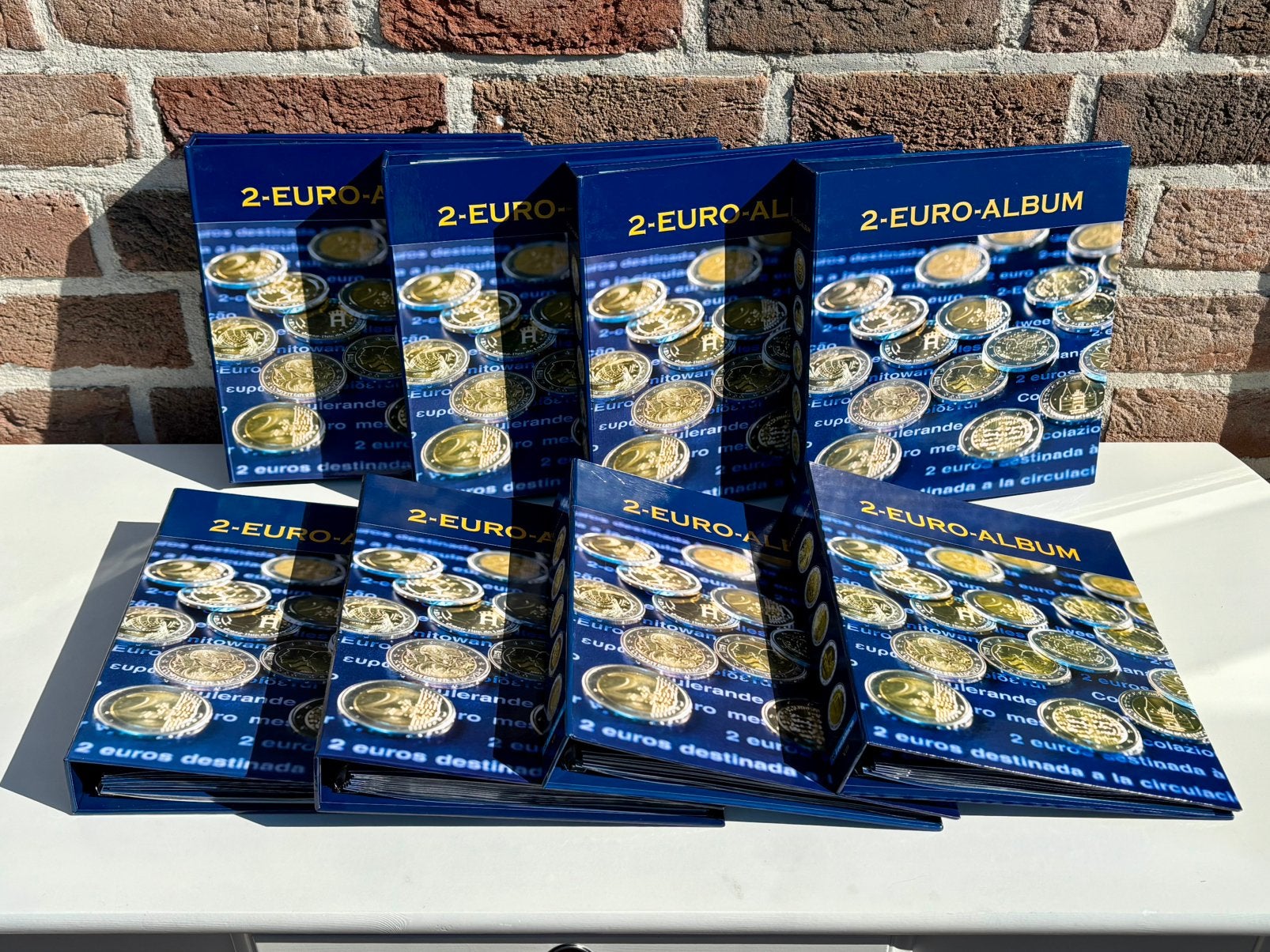 Leuchtturm NUMIS 2 euro verzamelalbums deel 1 t/m 8 nieuw, Postzegels en Munten, Munten en Bankbiljetten | Toebehoren, Verzamelmap