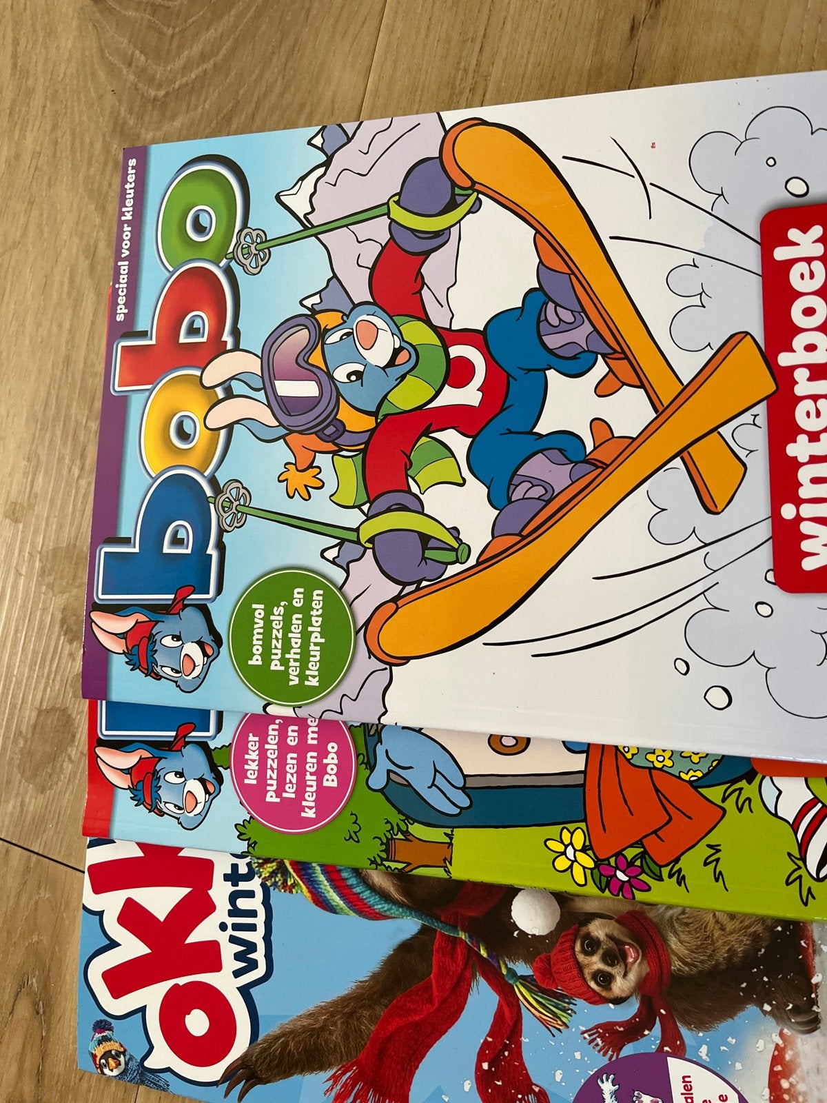 Bobo Winterboek & Oki Winterboek - Kleuters, Non-fictie, Jongen of Meisje, Nieuw, Ophalen of Verzenden