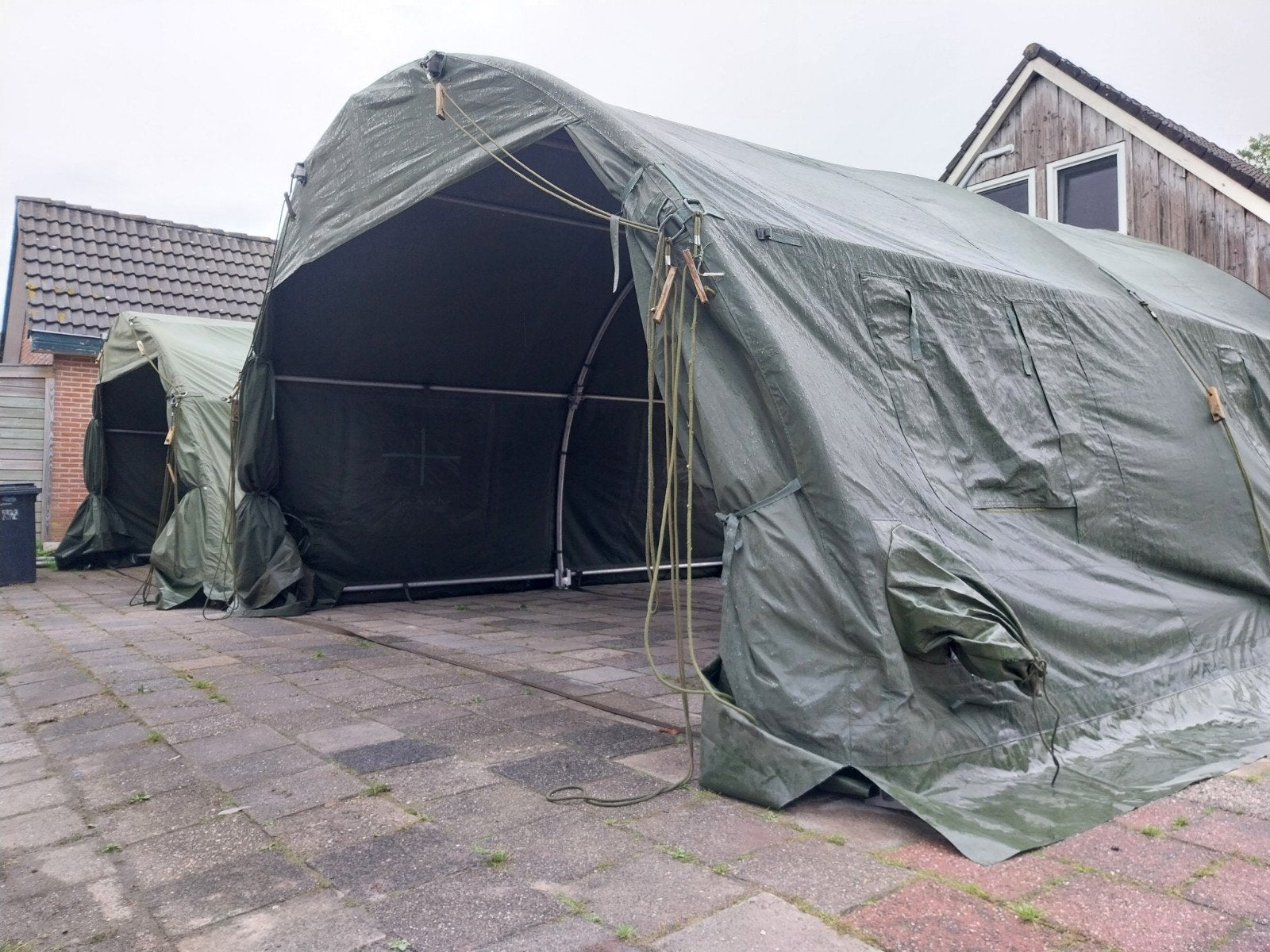 Legertent militaire tent boogtent koepeltent partytent, Ophalen of Verzenden, Landmacht, Nederland, Overige typen