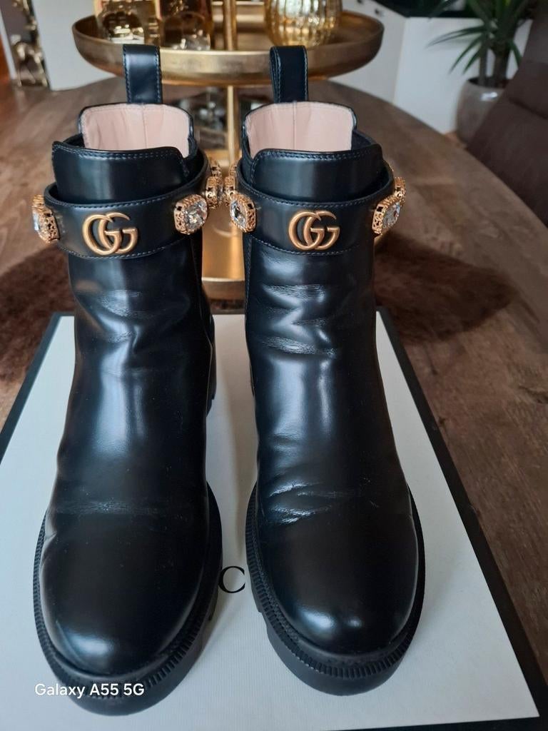 Gucci laarzen maat 39, Kleding | Dames, Schoenen, Zwart, Lage of Enkellaarzen, Ophalen of Verzenden, Gucci