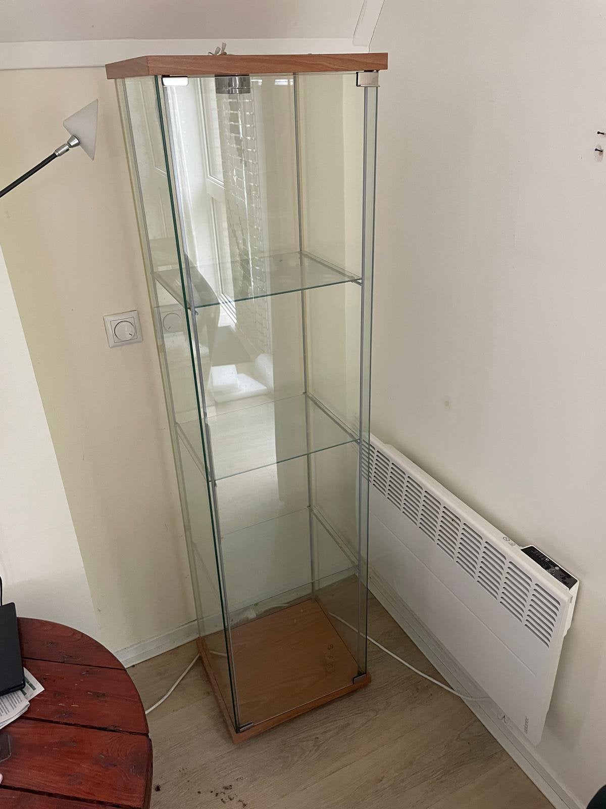 Vitrine kast, Ophalen, Gebruikt, 50 tot 100 cm, 150 tot 200 cm