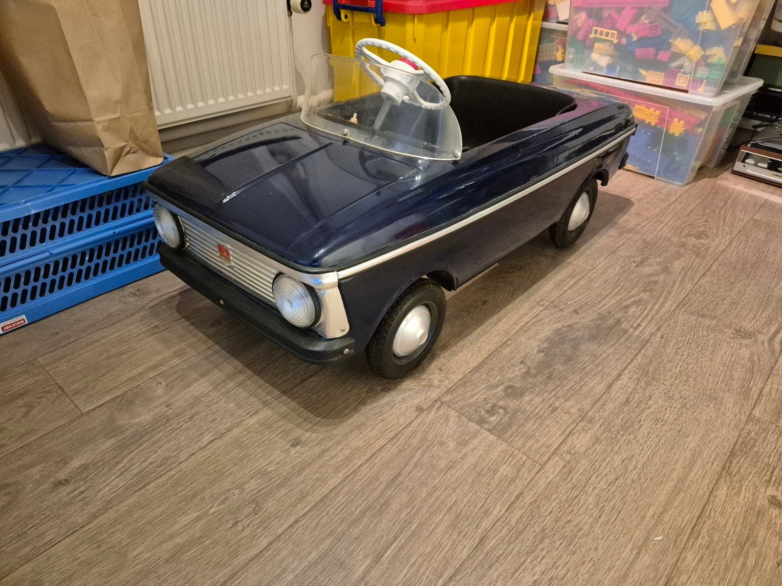 Moskvich trapauto, Ophalen