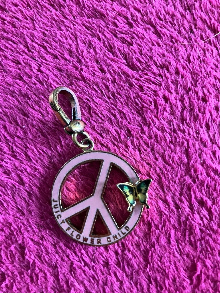 Juicy couture charm Flowerchild vintage, Ophalen of Verzenden, Zo goed als nieuw, Overige materialen, Overige merken