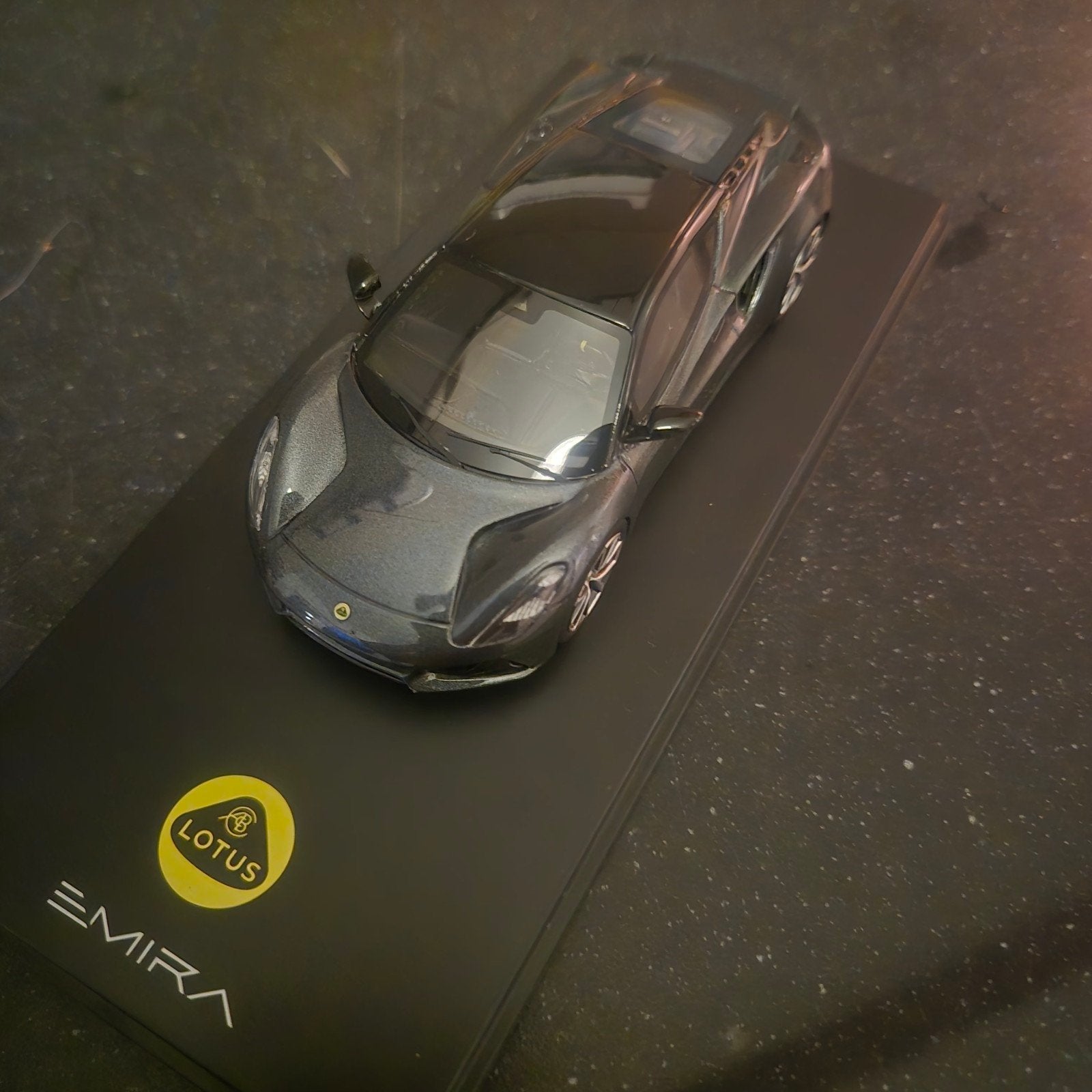TSM  Lotus emira first edition-shadow grey, Verzenden, Auto, Overige merken