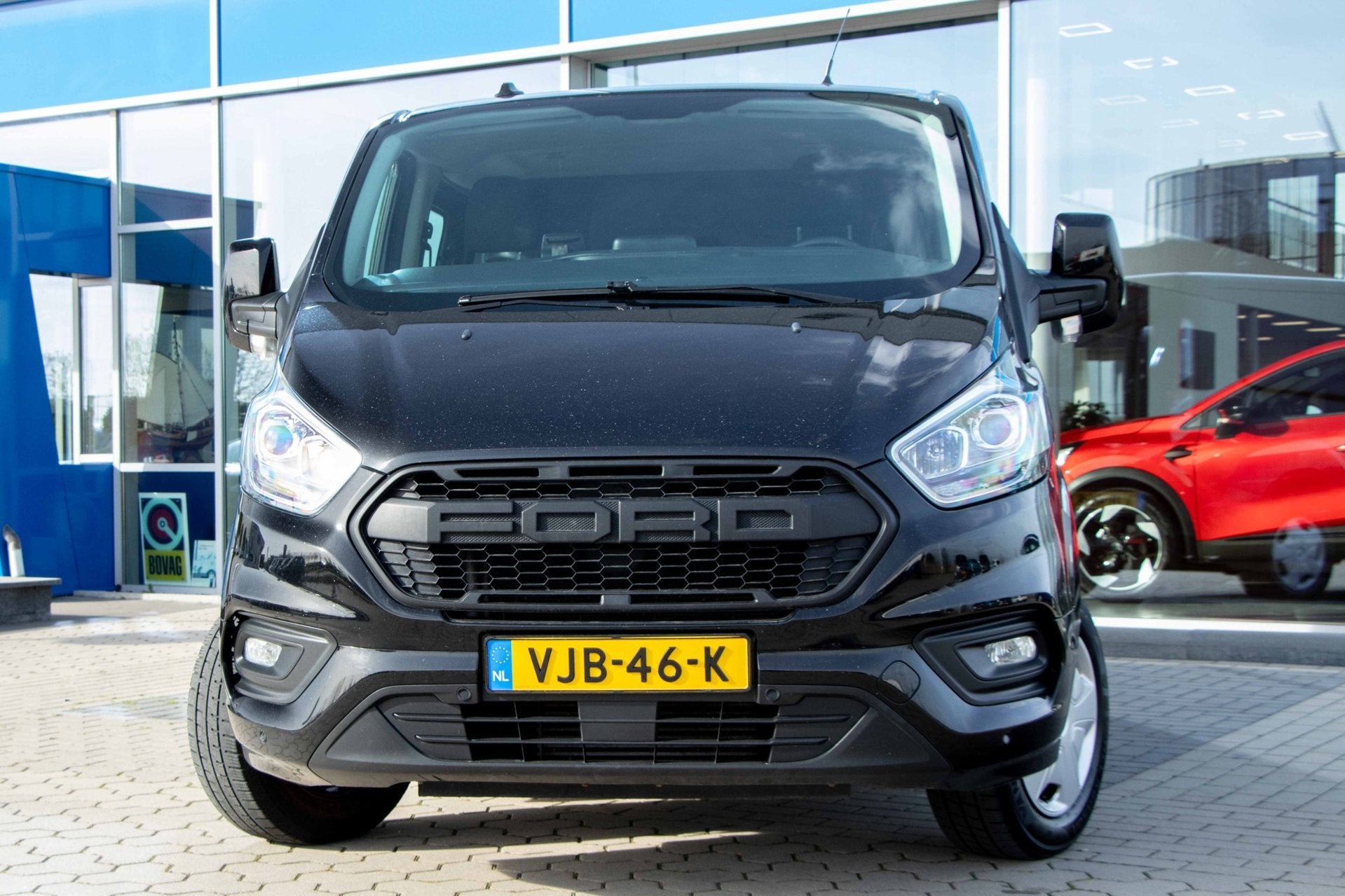 Ford Transit Custom 320 2.0 TDCI L2H1 Trend Dub.Cabine | Cam, Auto's, Bestelauto's, Voorwielaandrijving, Stof, 4 cilinders, 2800 kg