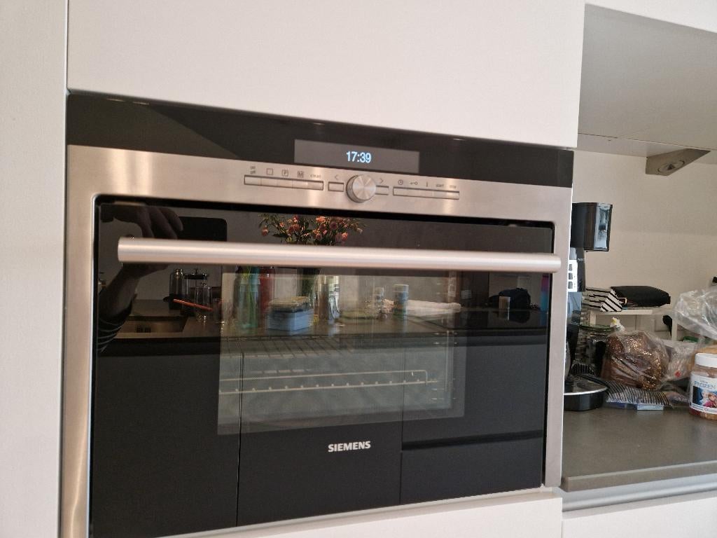 Siemens Inbouw Stoomoven (45cm) – Perfecte staat!, Ophalen, 45 tot 50 cm, Hete lucht, Siemens