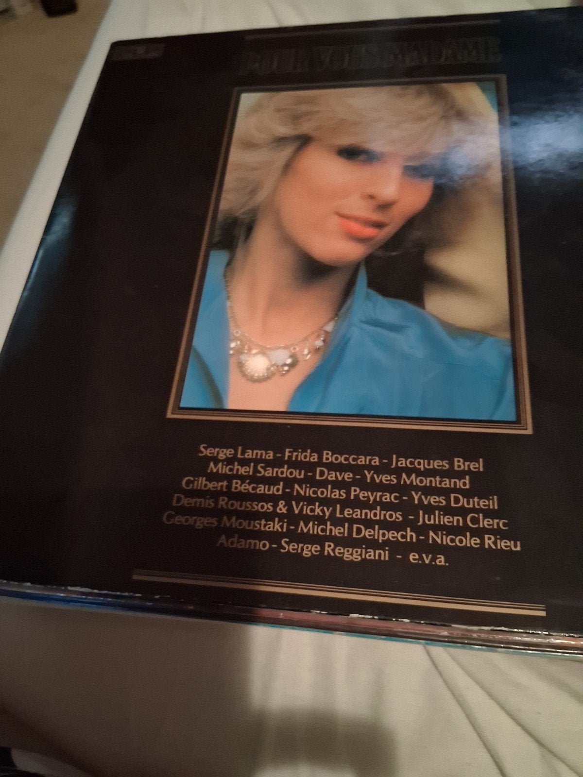 Franse Chansons LP - Diverse Artiesten, Ophalen of Verzenden, Gebruikt, Overige genres