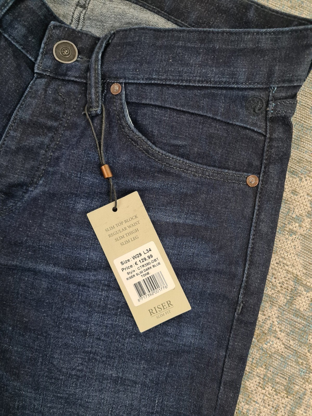 Bundel Cast Iron W29 L34 RISER Slim NIEUW STRETCH Bronno2934, New Yorkstraat 50, 1175 RD Lijnden, https://www.justbrands.nl/klantenservice