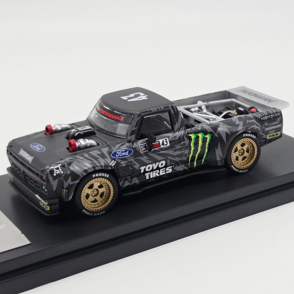 1977 Ford F-150 Monster Hoonitruck 1:64 - Nieuw in doos, Auto, Onbekend, Nieuw, Ophalen of Verzenden