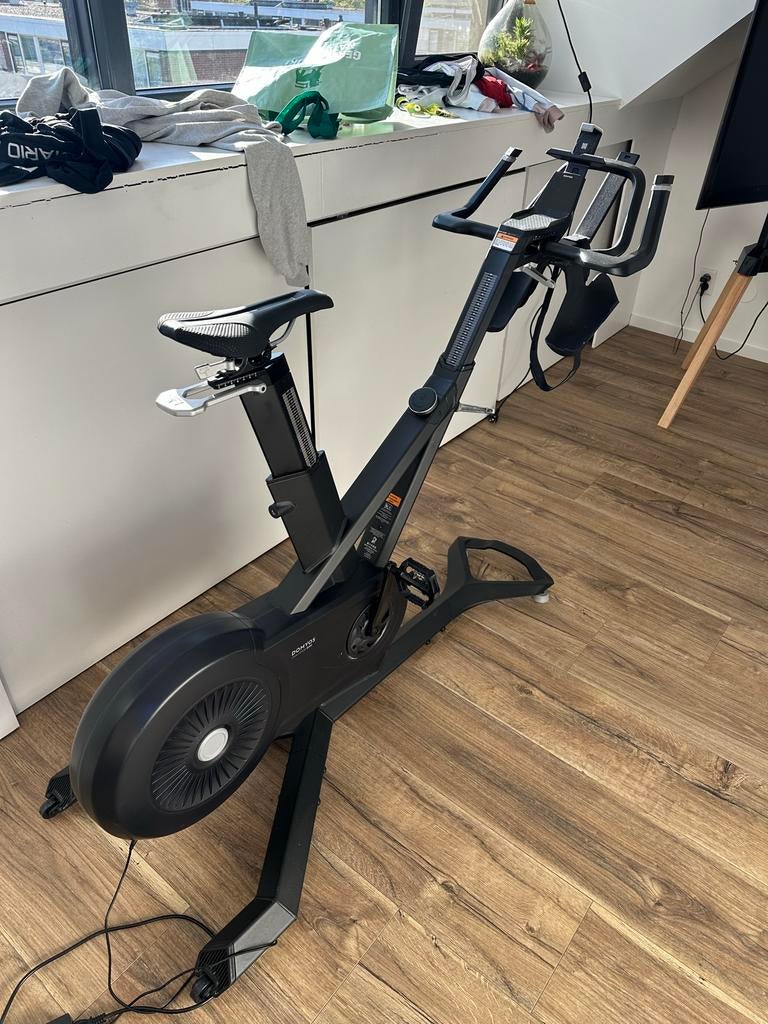 Decathlon Indoor Fietstrainer - Zwift/Mywoosh compatibel, Gebruikt, Ophalen of Verzenden, Metaal, Benen