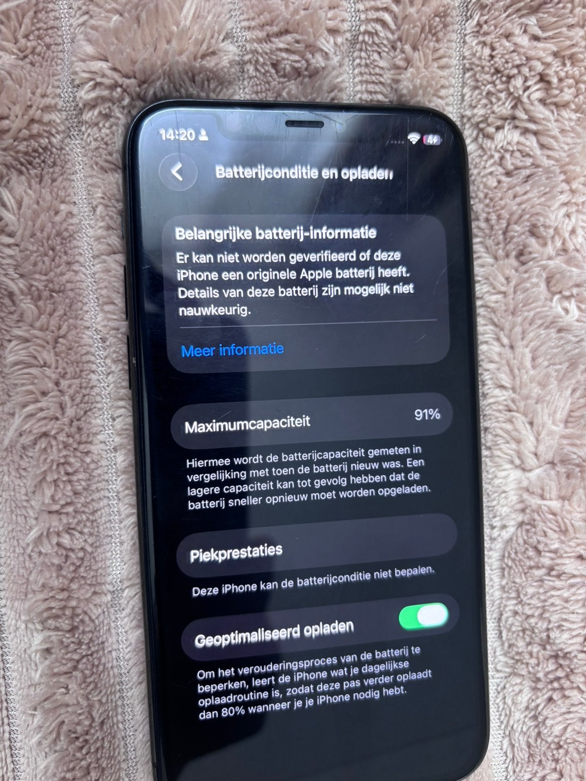Iphone 11 pro silver, 256 GB, Gebruikt, IPhone 11, Ophalen of Verzenden