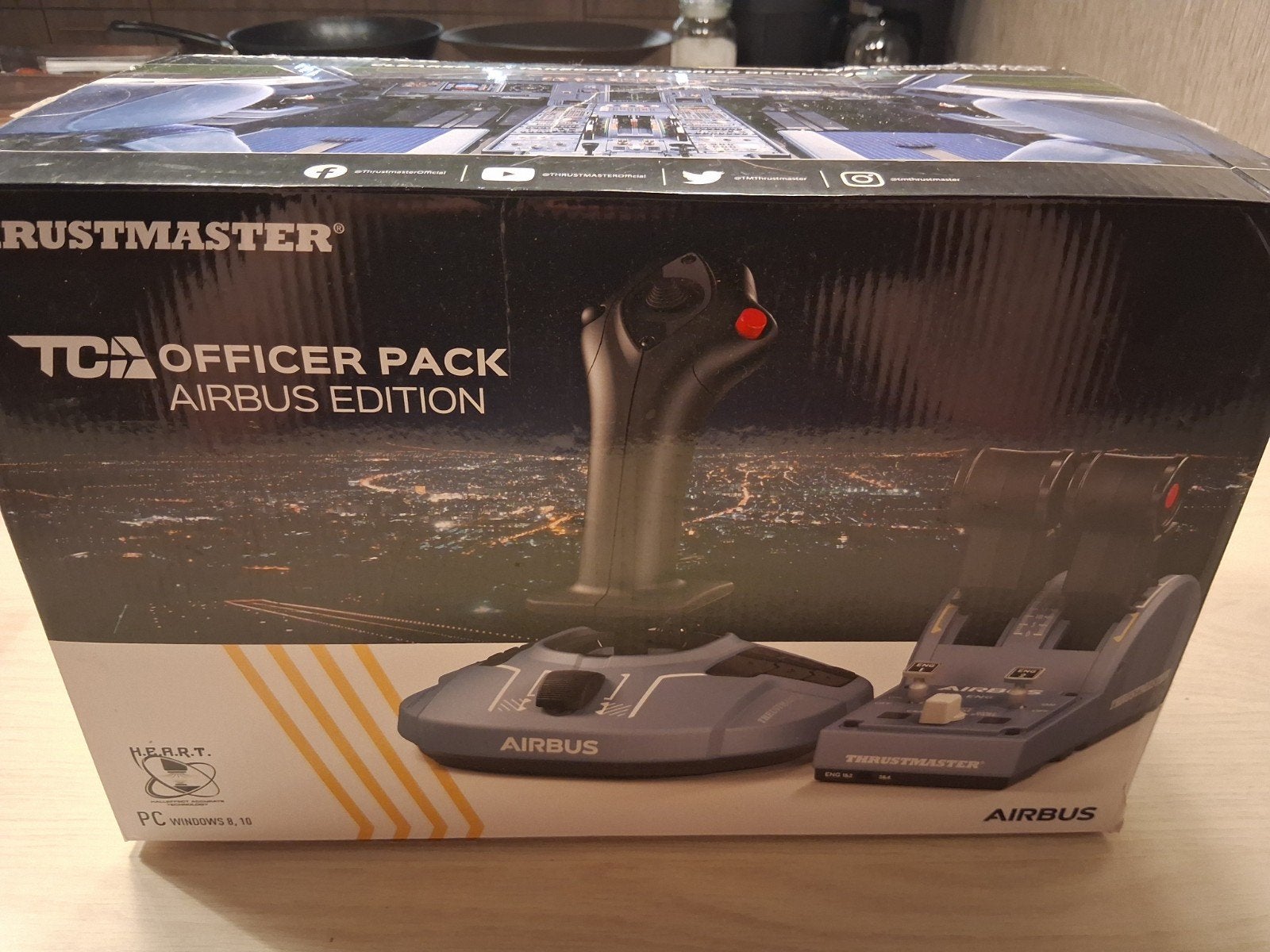 Thrustmaster TCA Officer Pack Airbus Edition, Computers en Software, Verzenden, Zo goed als nieuw, Thrustmaster