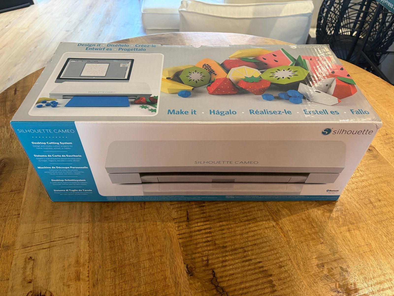 Silhouette Cameo 3 snijplotter met hoes, Hobby en Vrije tijd, Geschikt voor snijden, Overige thema's, Ophalen of Verzenden, Zo goed als nieuw