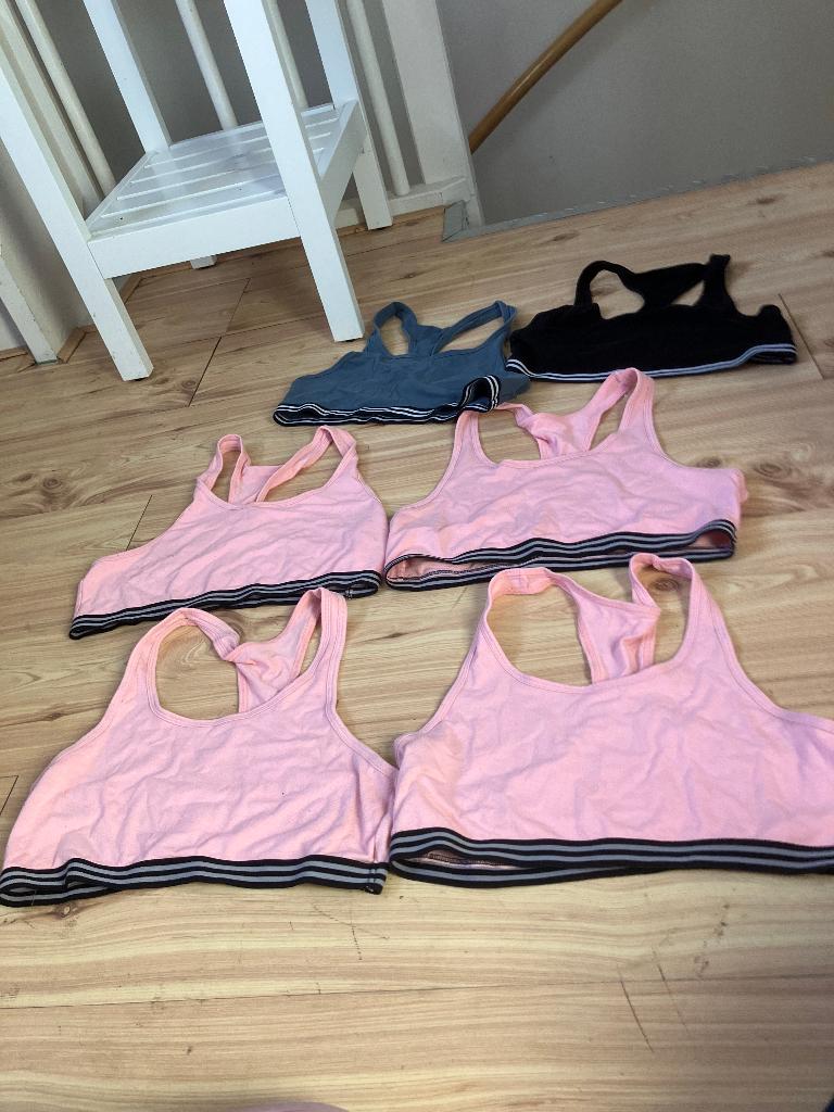 6 tiener croptops maat 164, Ophalen of Verzenden, Zo goed als nieuw, Meisje, Broek