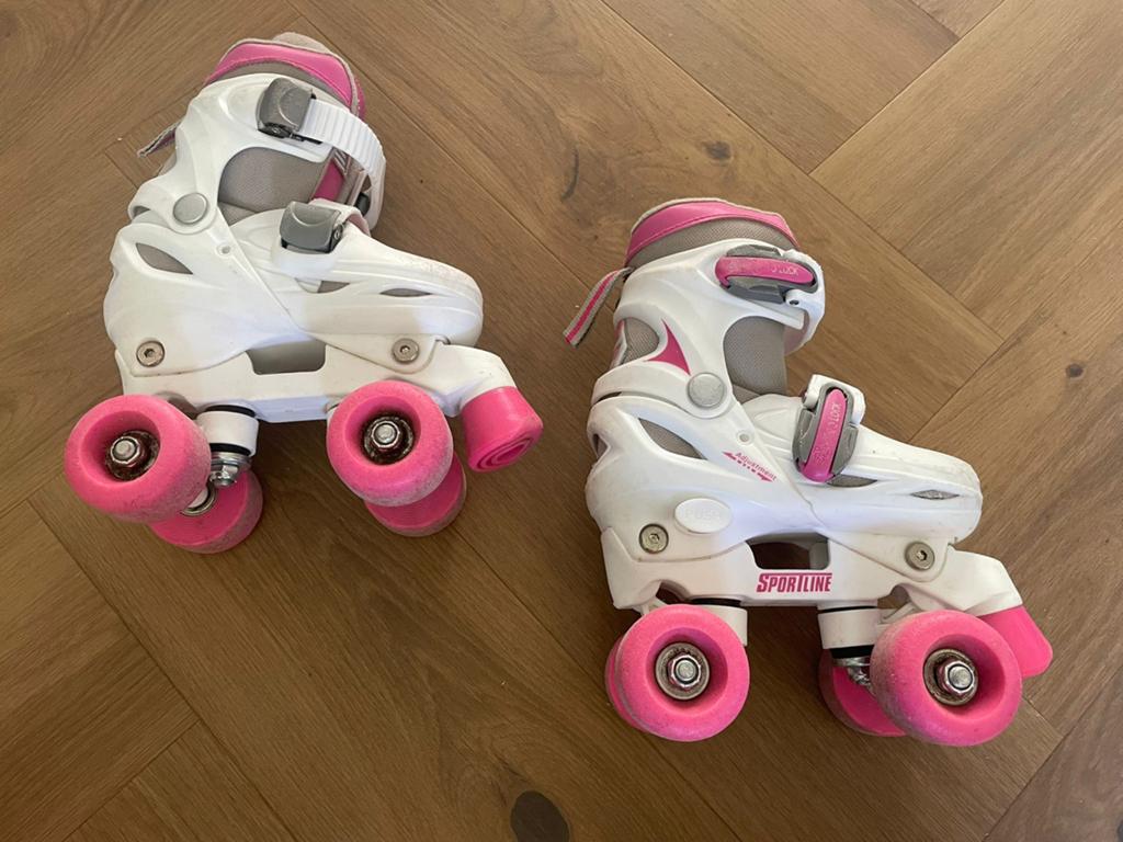 Sportline rolschaatsen meegroei maat 26, 27, 28, 29, Kinderen en Baby's, Speelgoed | Buiten | Rolschaatsen, Ophalen, Verstelbaar