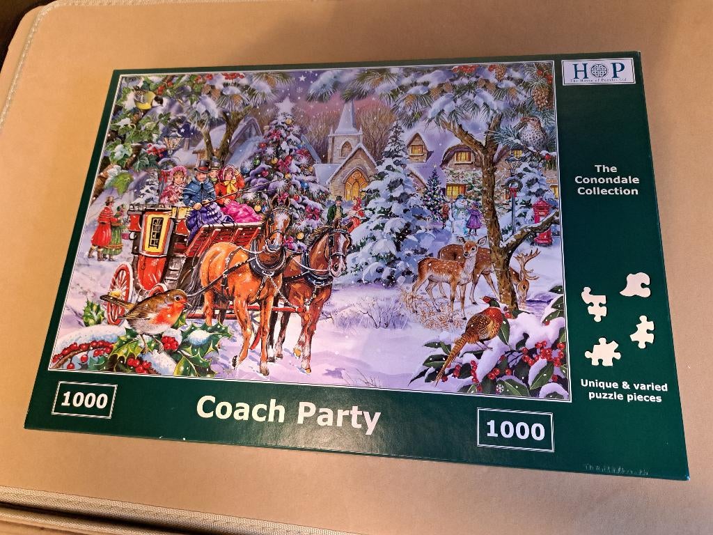 HOP Puzzel, Hobby en Vrije tijd, Denksport en Puzzels, Ophalen of Verzenden, 500 t/m 1500 stukjes, Zo goed als nieuw, Legpuzzel