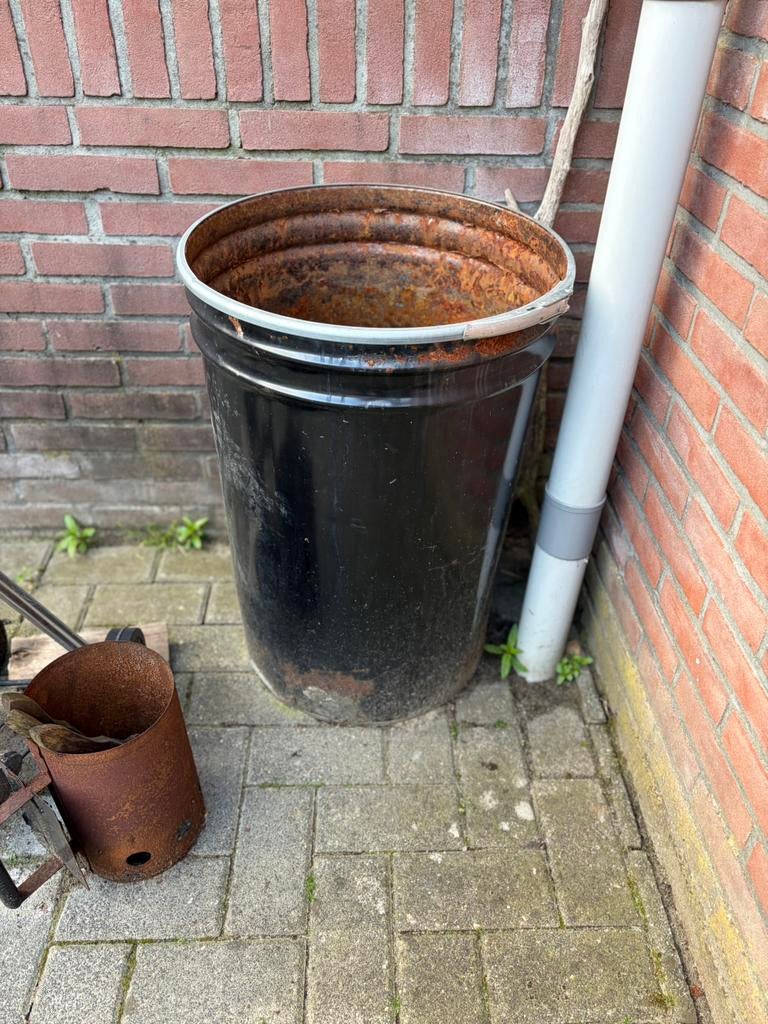 Olievat, Ophalen, Gebruikt, Minder dan 30 cm, Rond