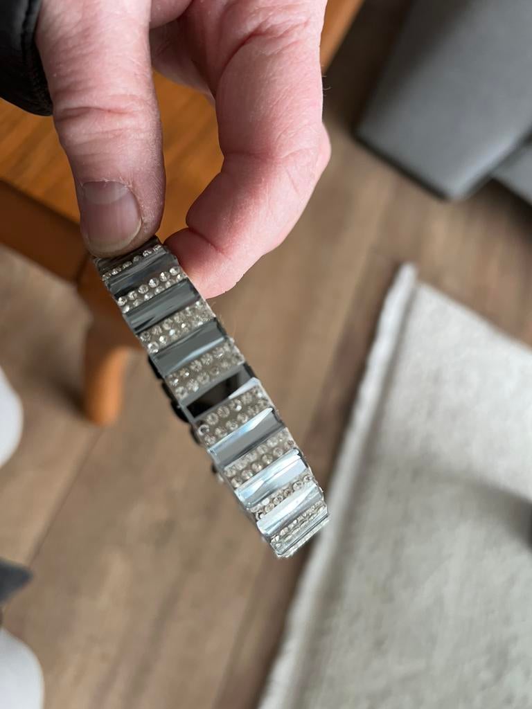 iglo mandje  blingbling halsbandje krabmatje, Ophalen of Verzenden, Zo goed als nieuw