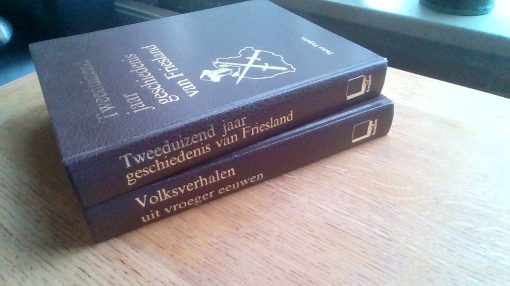 2000 jaar Geschiedenis van van Friesland en Volksverhalen, Ophalen of Verzenden, 14e eeuw of eerder, Gelezen, Pieter Terpstra